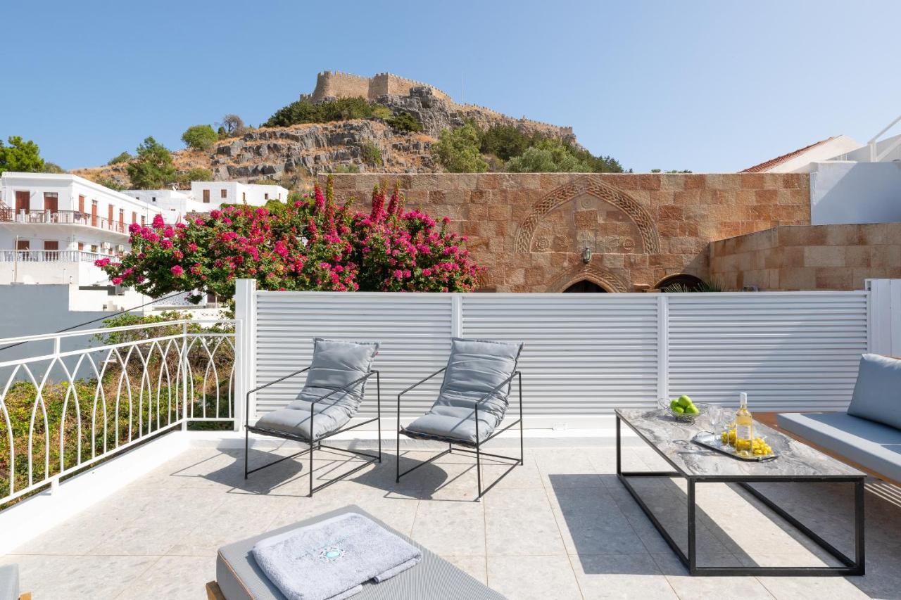 Lindos Shore Junior Suite ภายนอก รูปภาพ